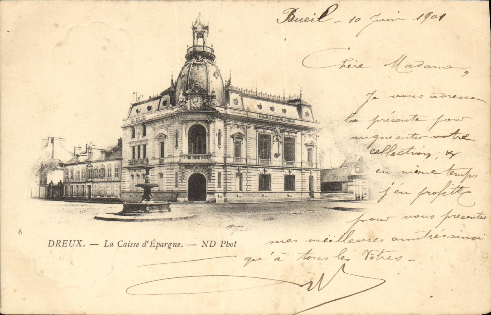 POSTAL Dreux de la VENDIMIA que el caso D ahorra