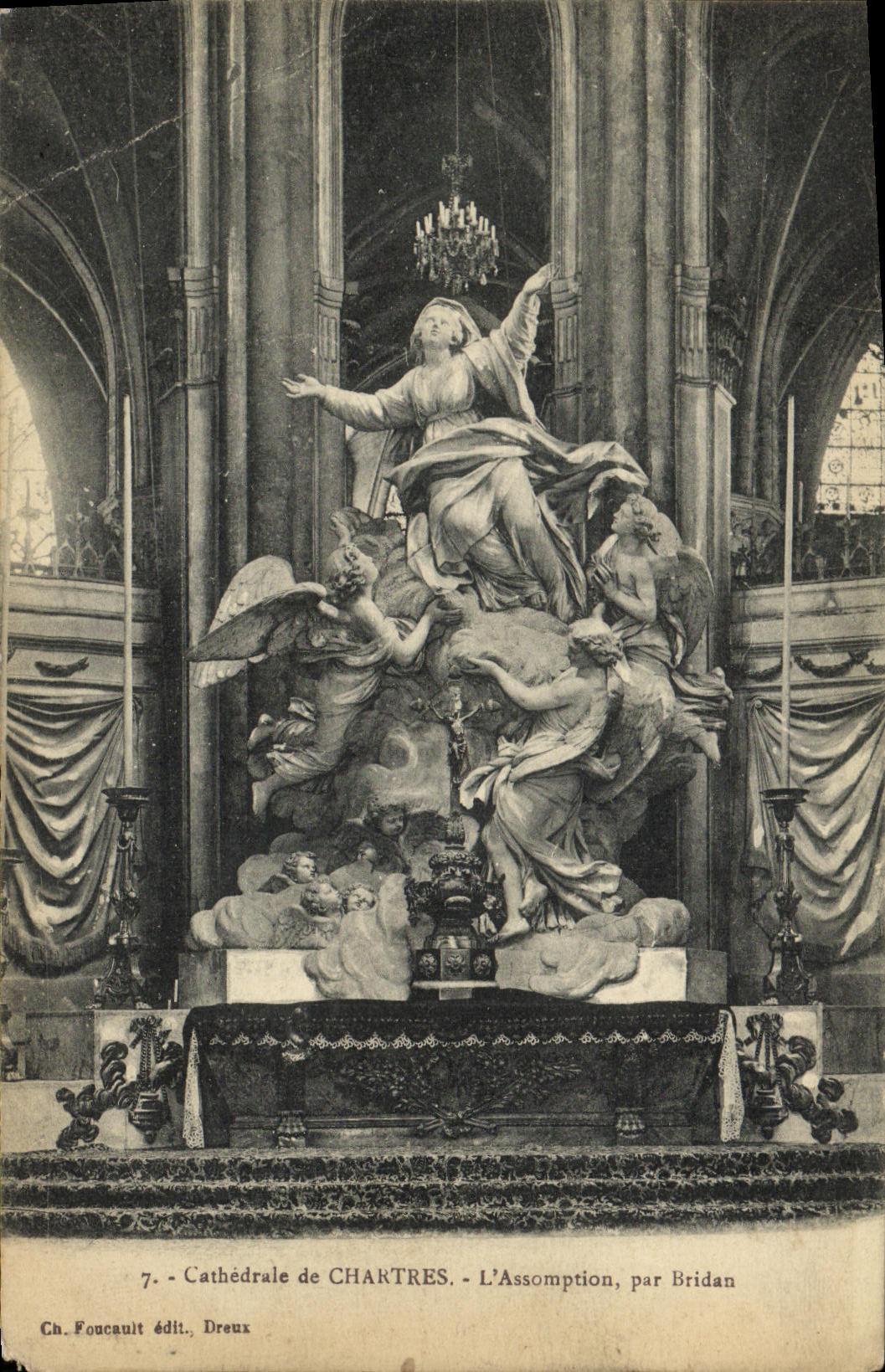 CPA Chartres de Cathedrale L Assomption Par Bridan