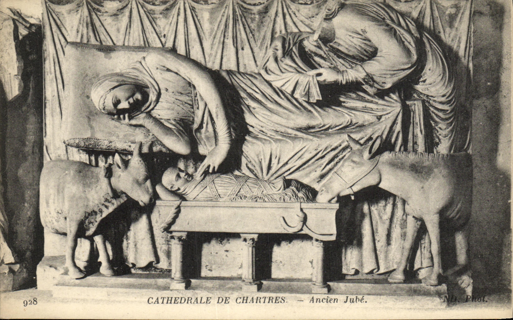 CPA Chartres Cathedrale De Ancien Jube