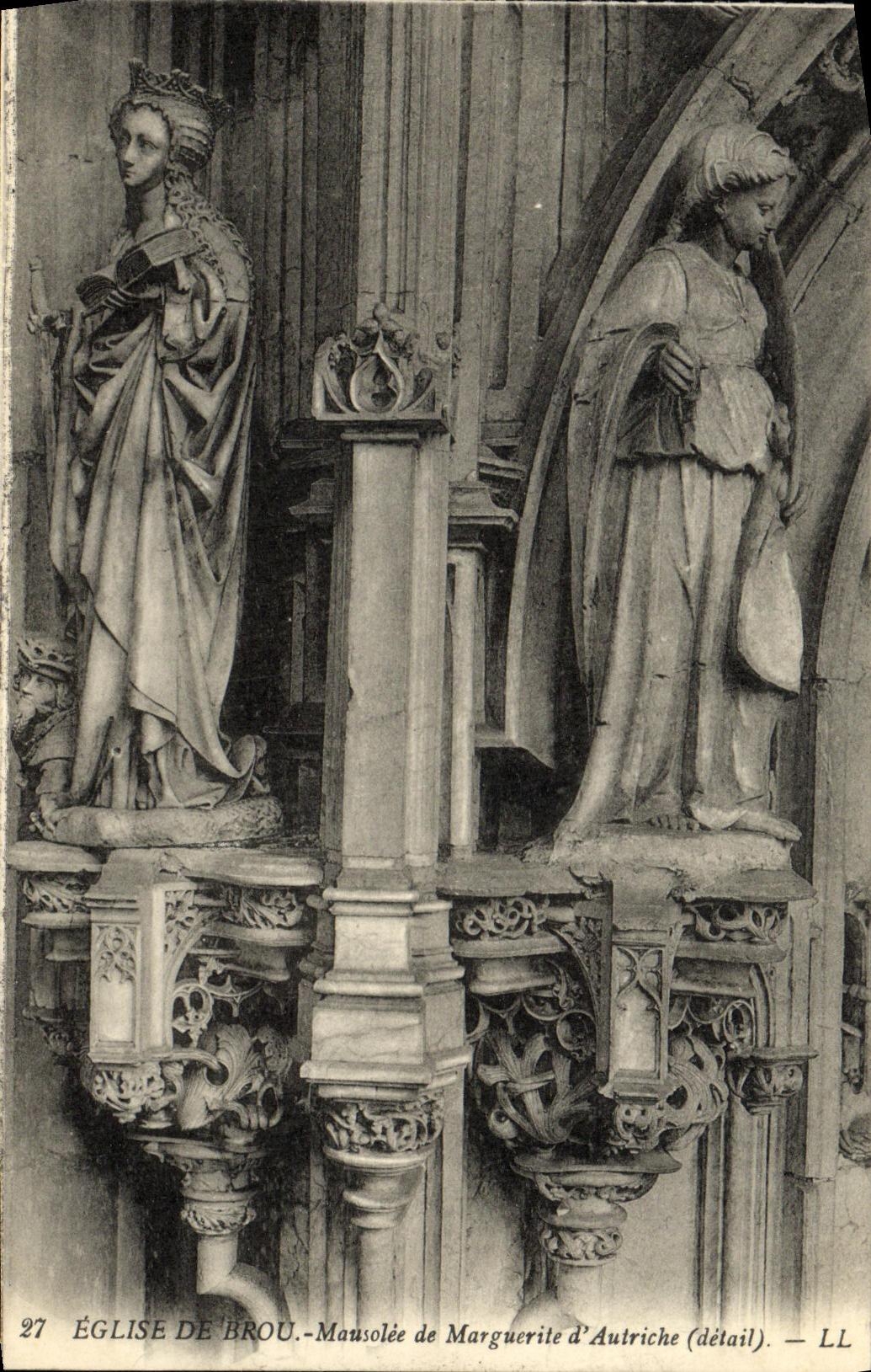 CPA Bourg Eglise de Brou Mausolee de Marguerite d Autriche