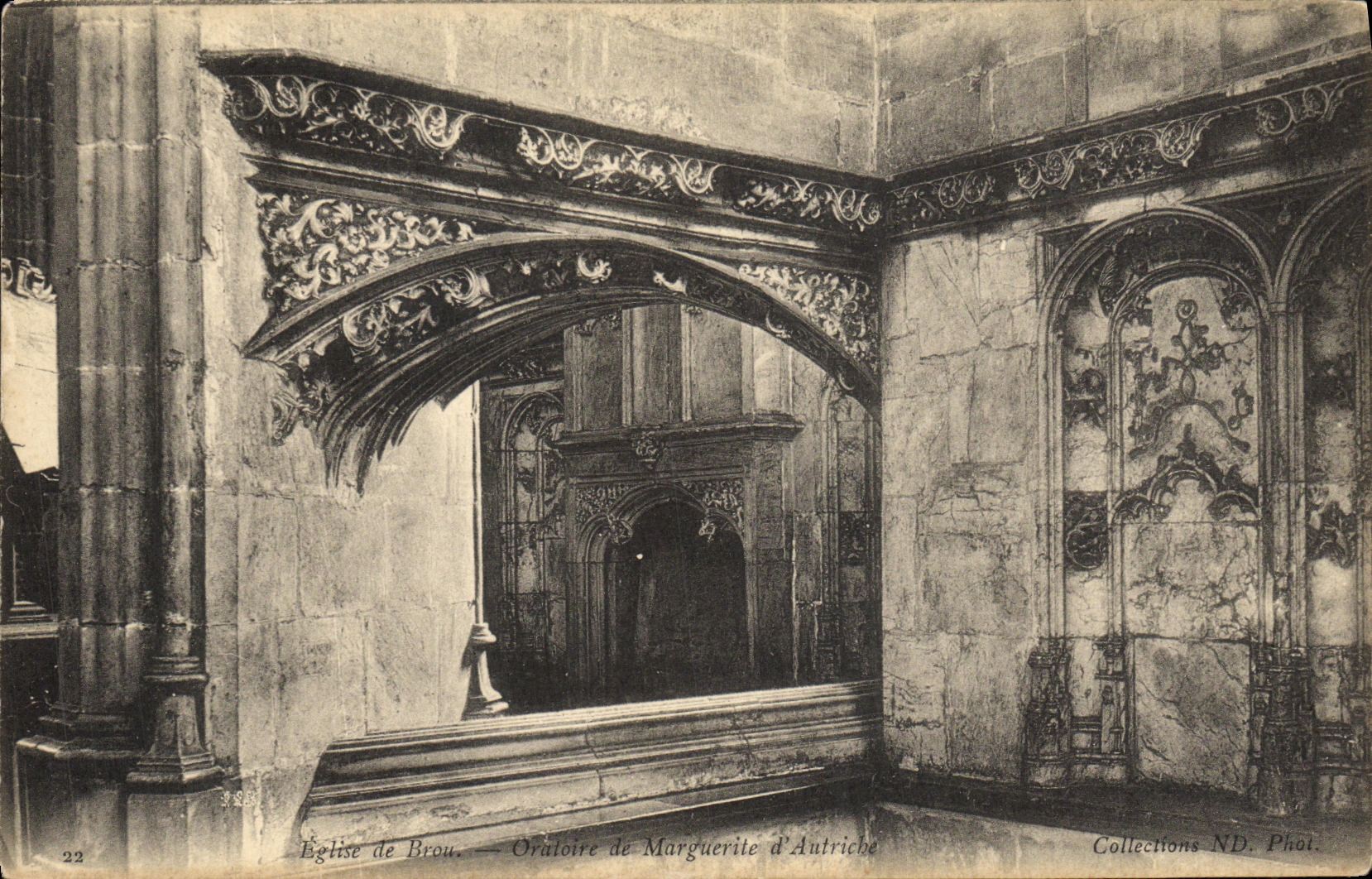 CPA Eglise de Brou Oratoire de Marguerite d Autriche