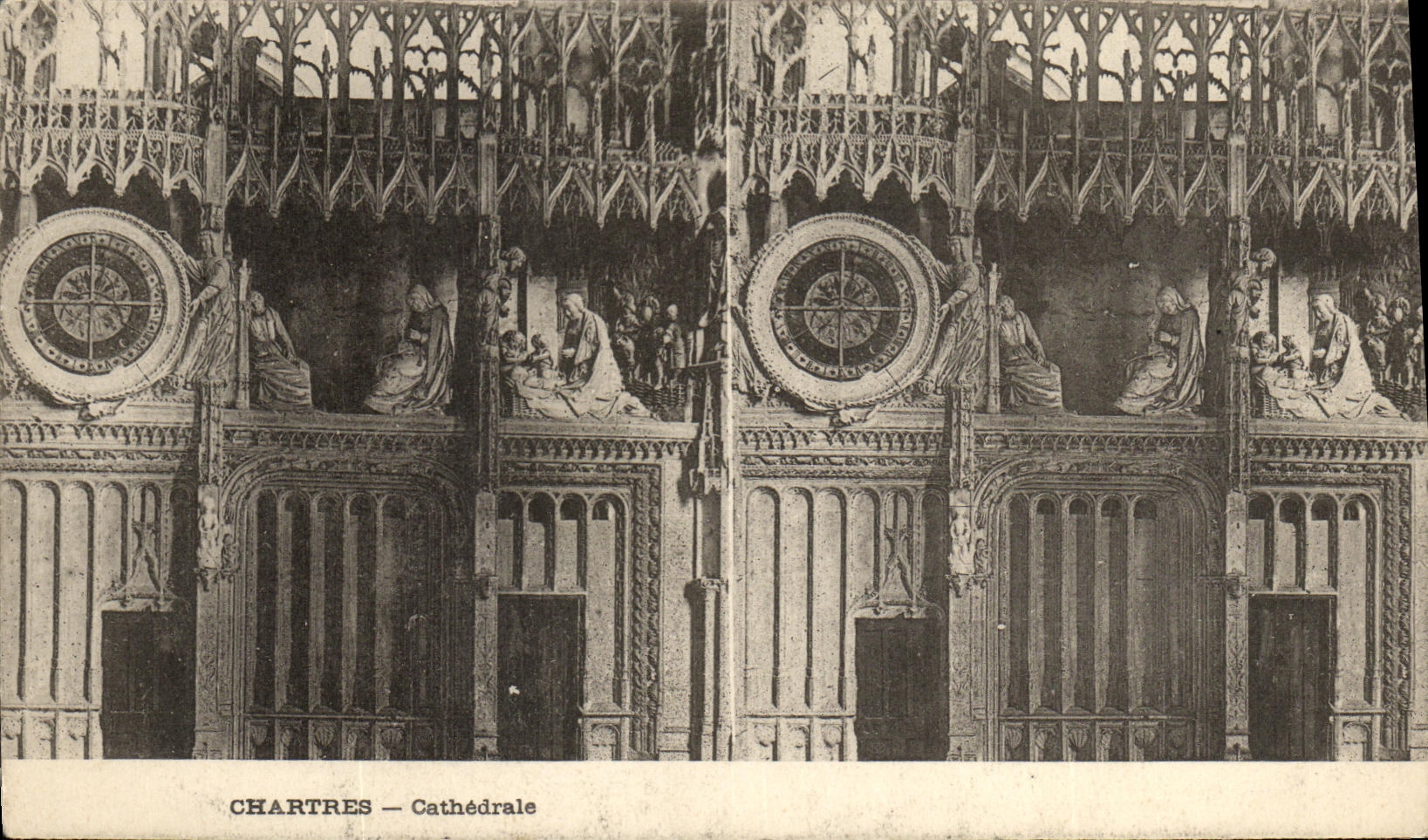 CPA Cathedrale de Chartres Cathedrale