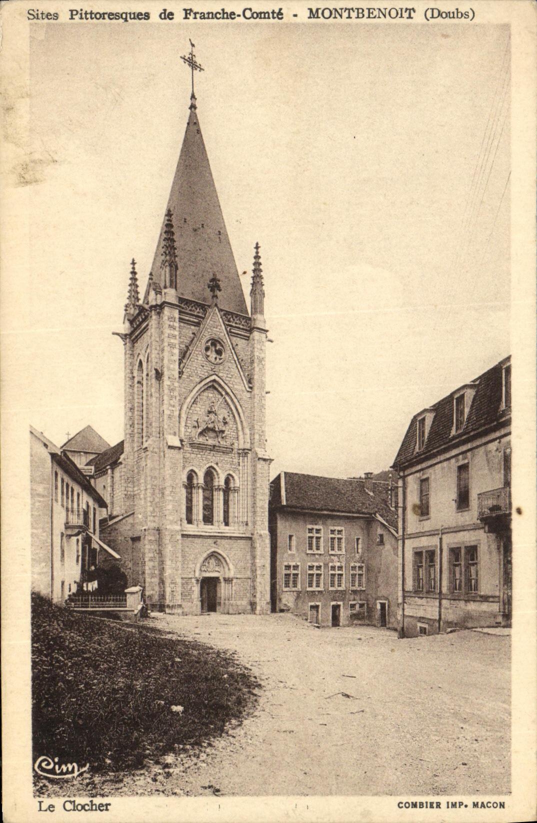 CPA Le Clocher Montbenoit