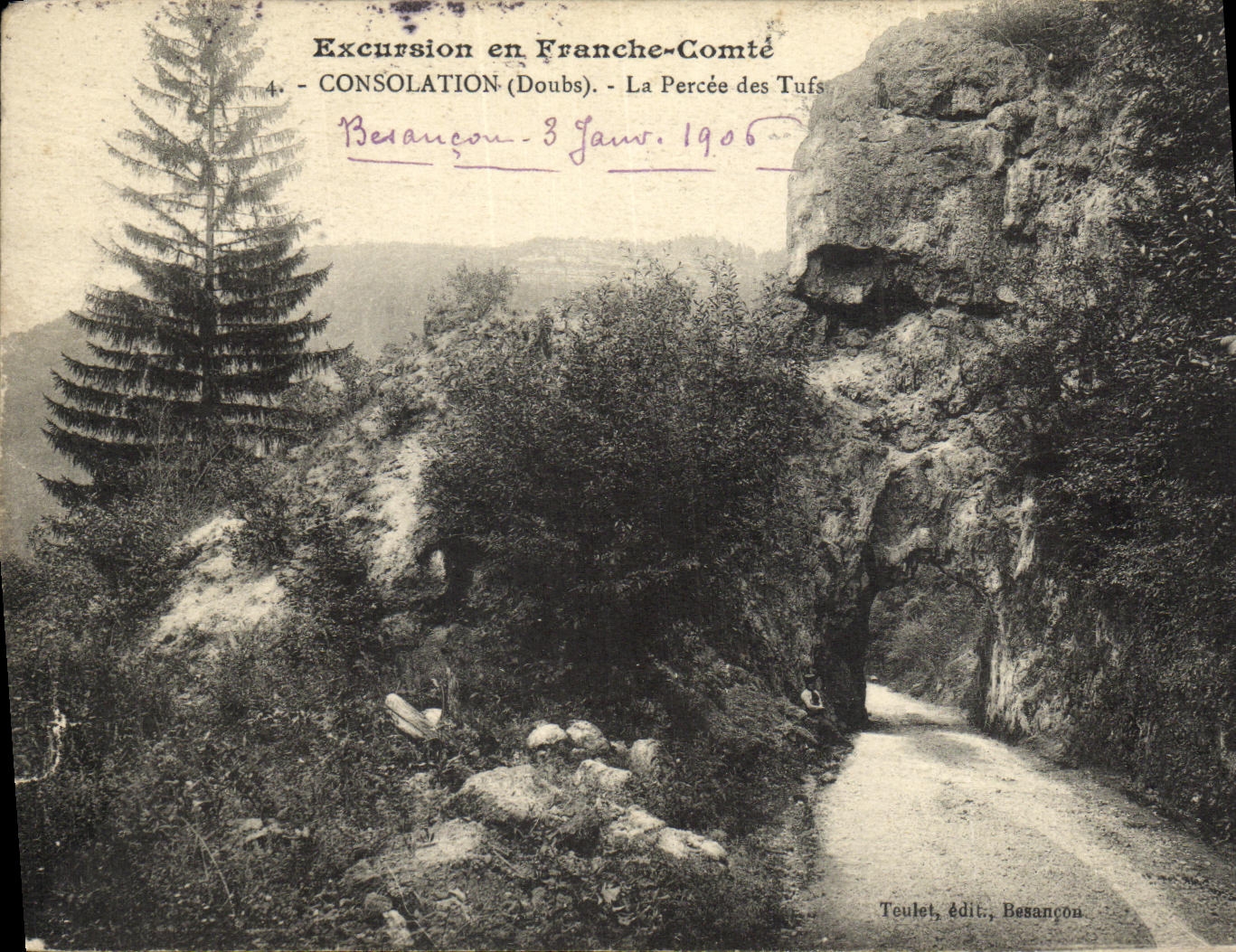 CPA Consolation La Percee des Tufs