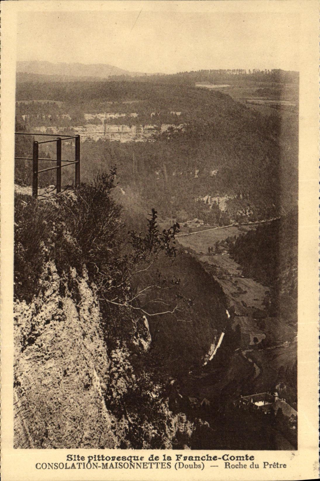 CPA Consolation Maisonnettes Roche du Pretre