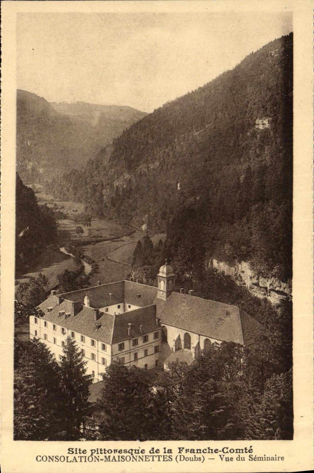 CPA Consolation Maisonnettes Vue du Seminaire