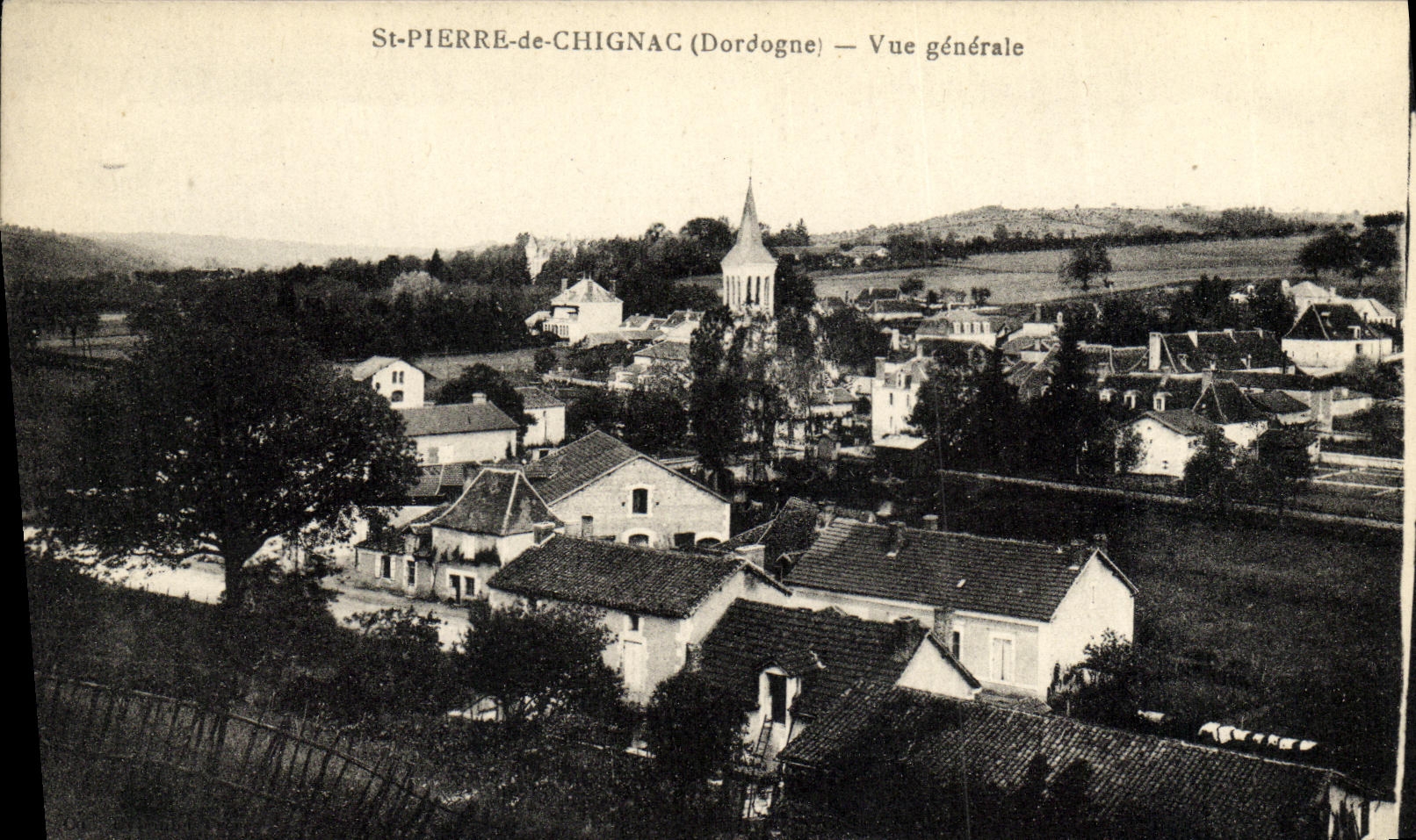 CPA St Pierre de Chignac Vue Generale