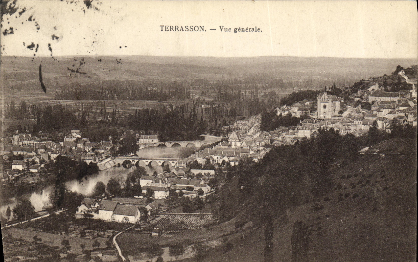 CPA Terrasson Vue Generale