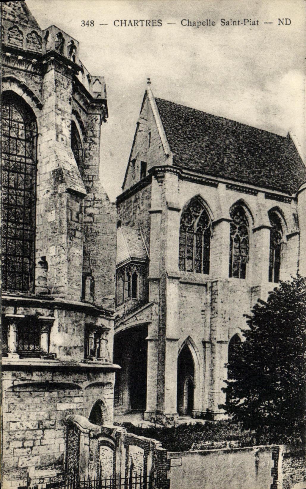 CPA Chartres Chapelle Saint Piat