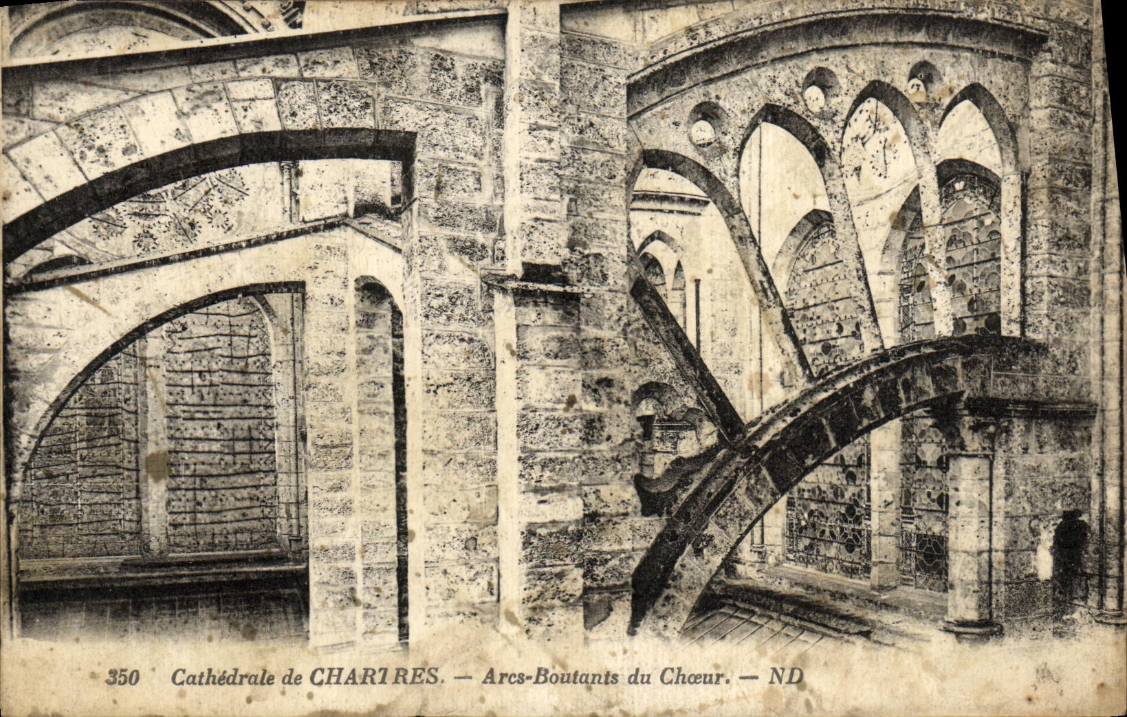 CPA Chartres Arces Boutants du Choeur