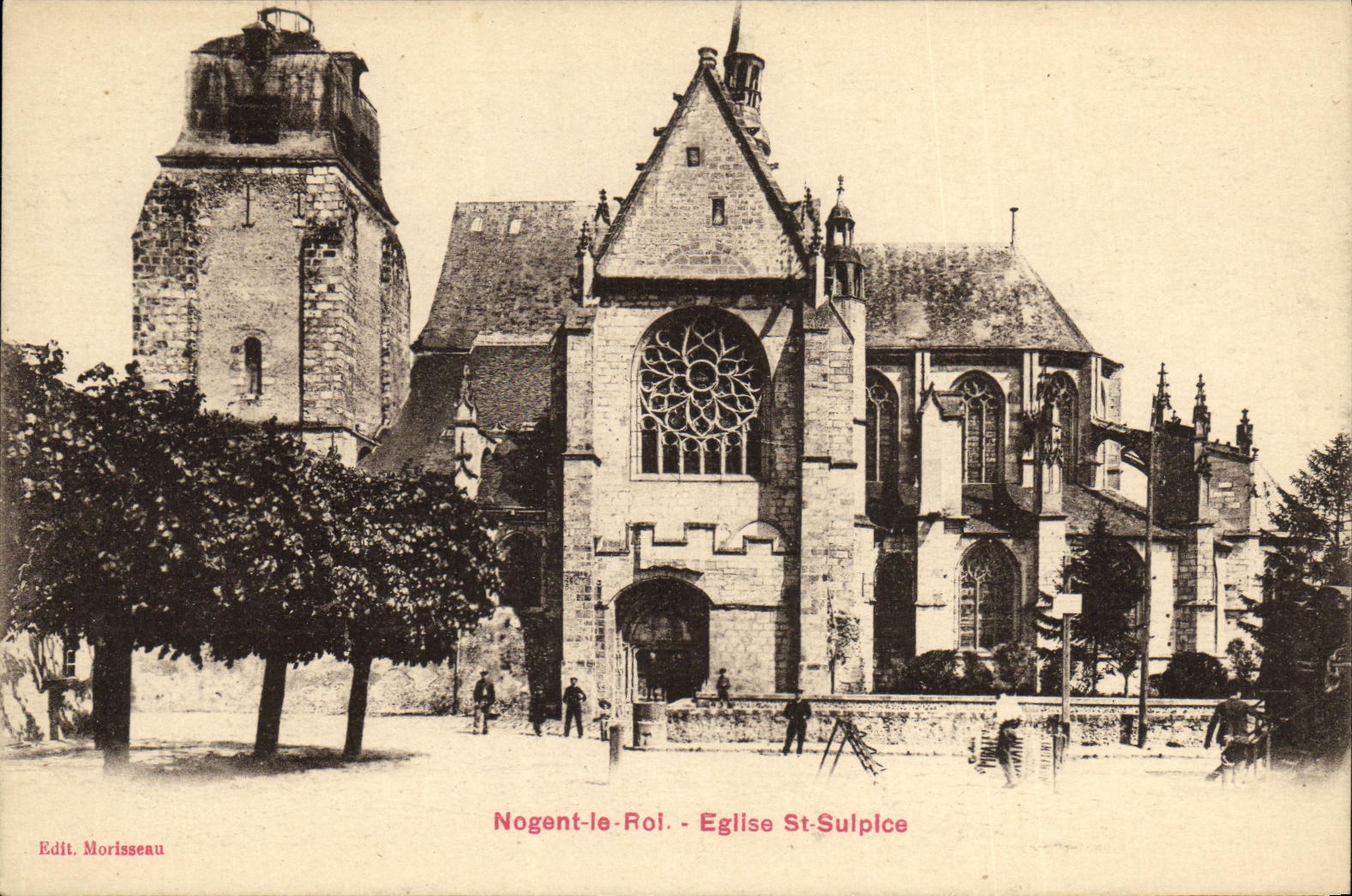 CPA Nogent le Roi Eglise St Sulpice