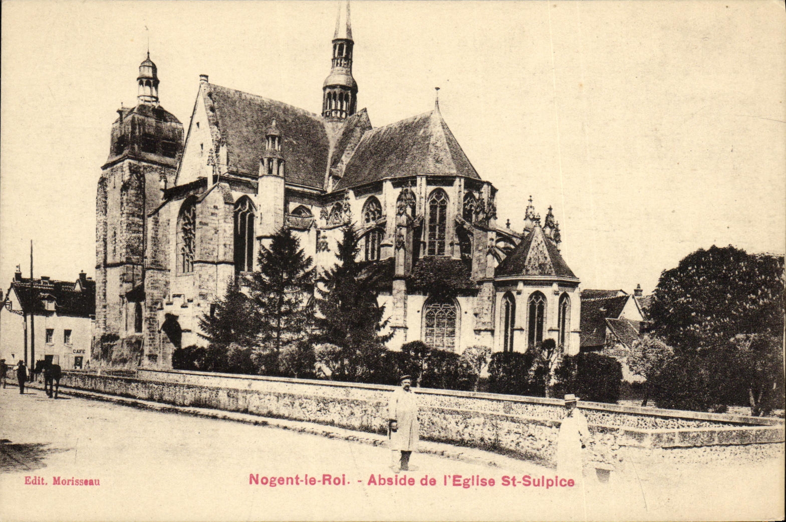CPA Nogent le Roi Abside de L Eglise St Sulplce