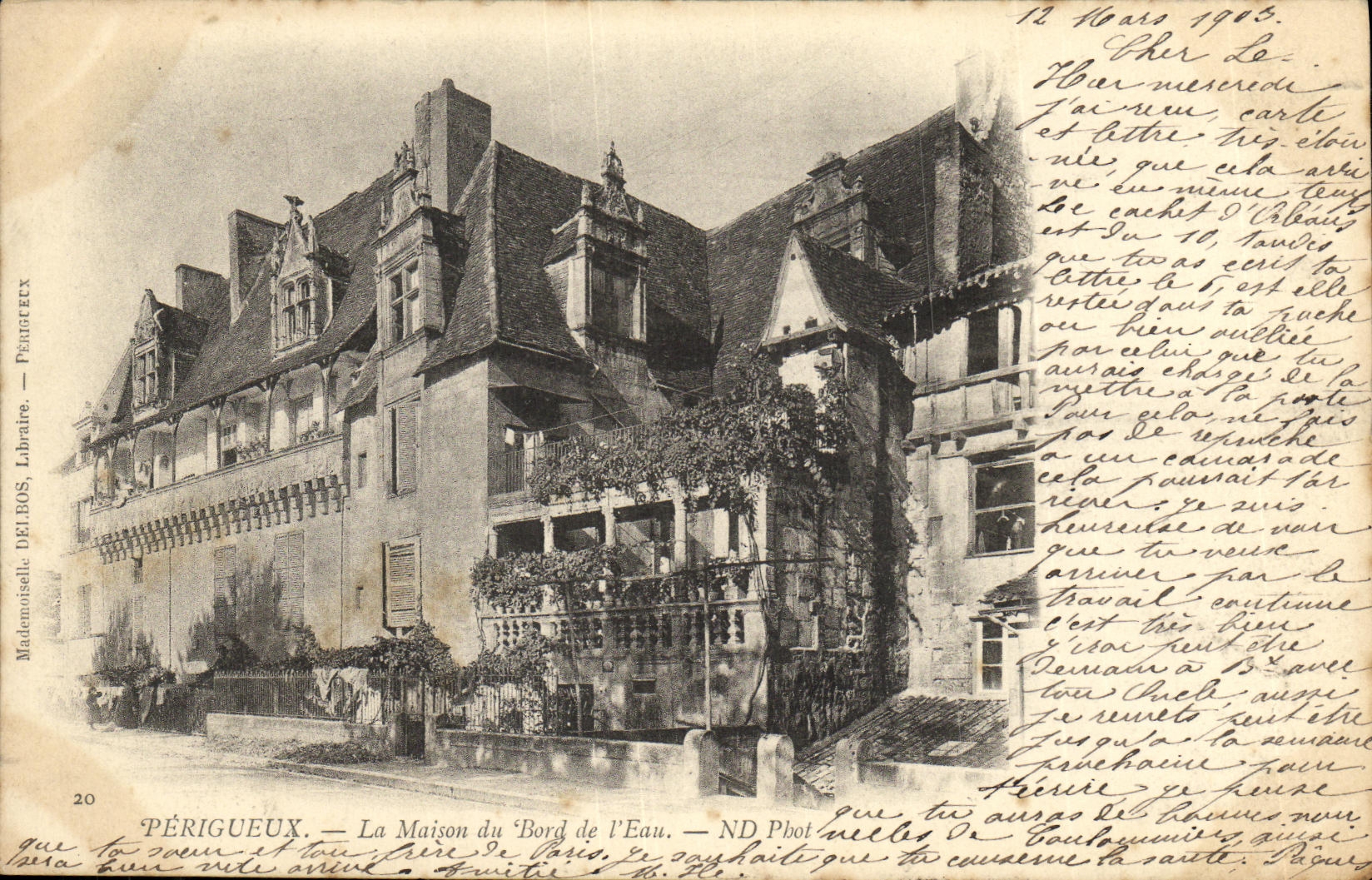 CPA Perigueux La Maison du Bord de L Eau