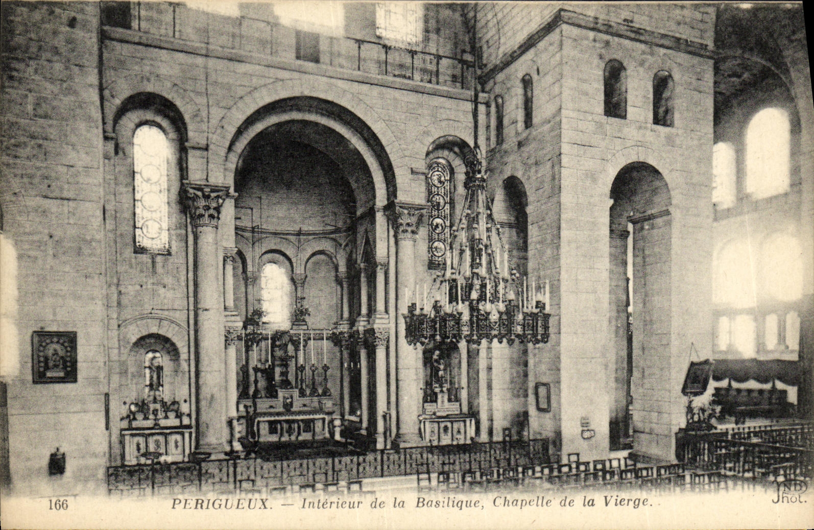 CPA Perigueux Interieur de la Basilique Chapelle de la vierge
