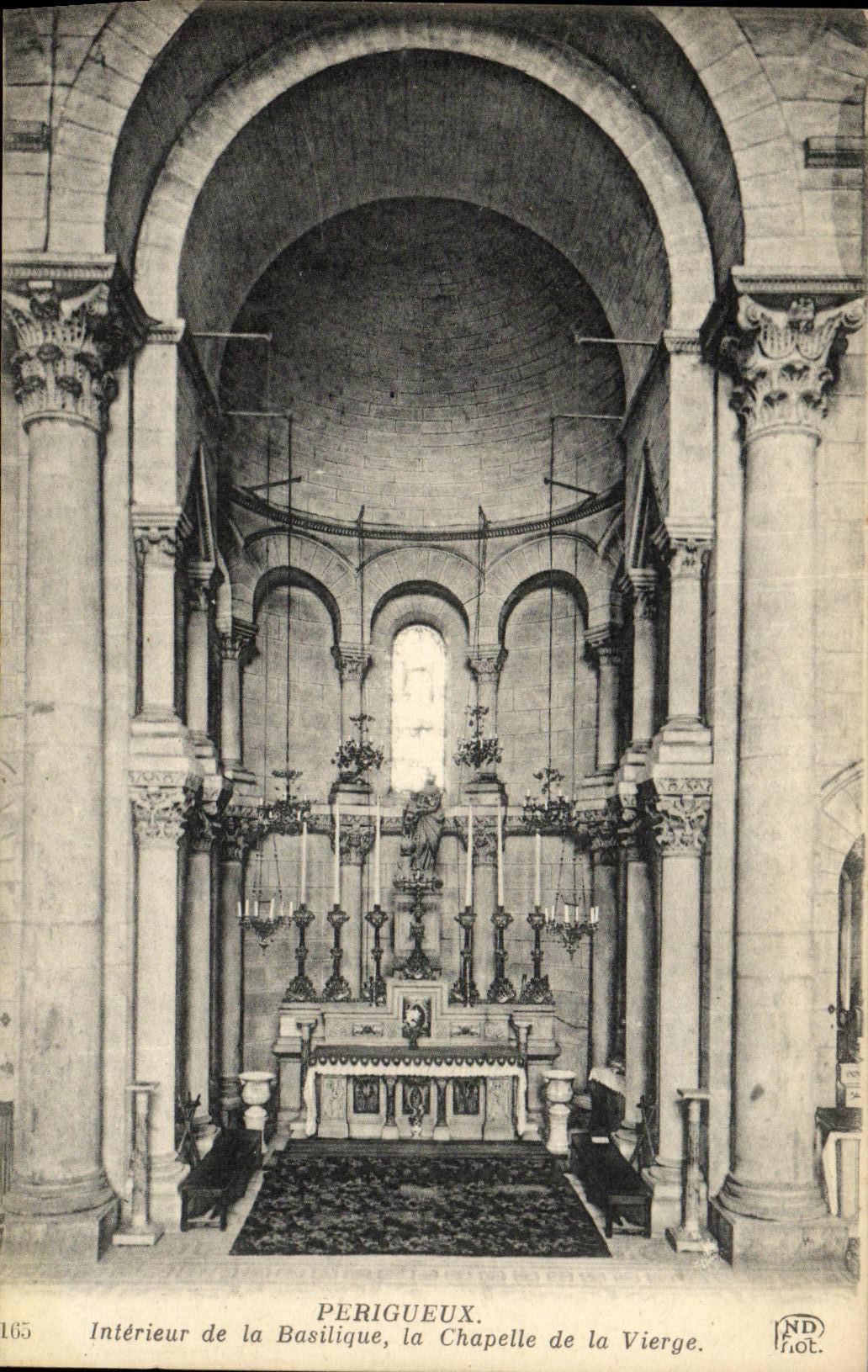 CPA Perigueux Interieur de la Basilique la Chapelle de la Vierge