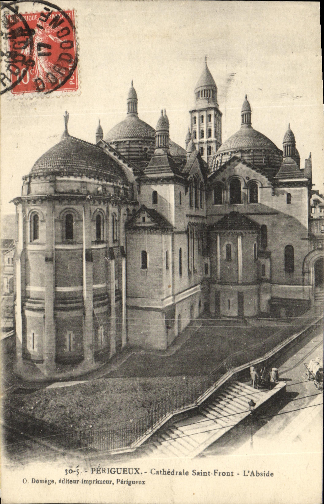 CPA Perigueux Cathedrale Saint Front L Abside