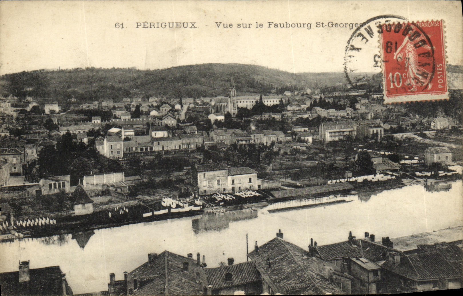 CPA Perigueux Vue Sur le Faubourg St Georges