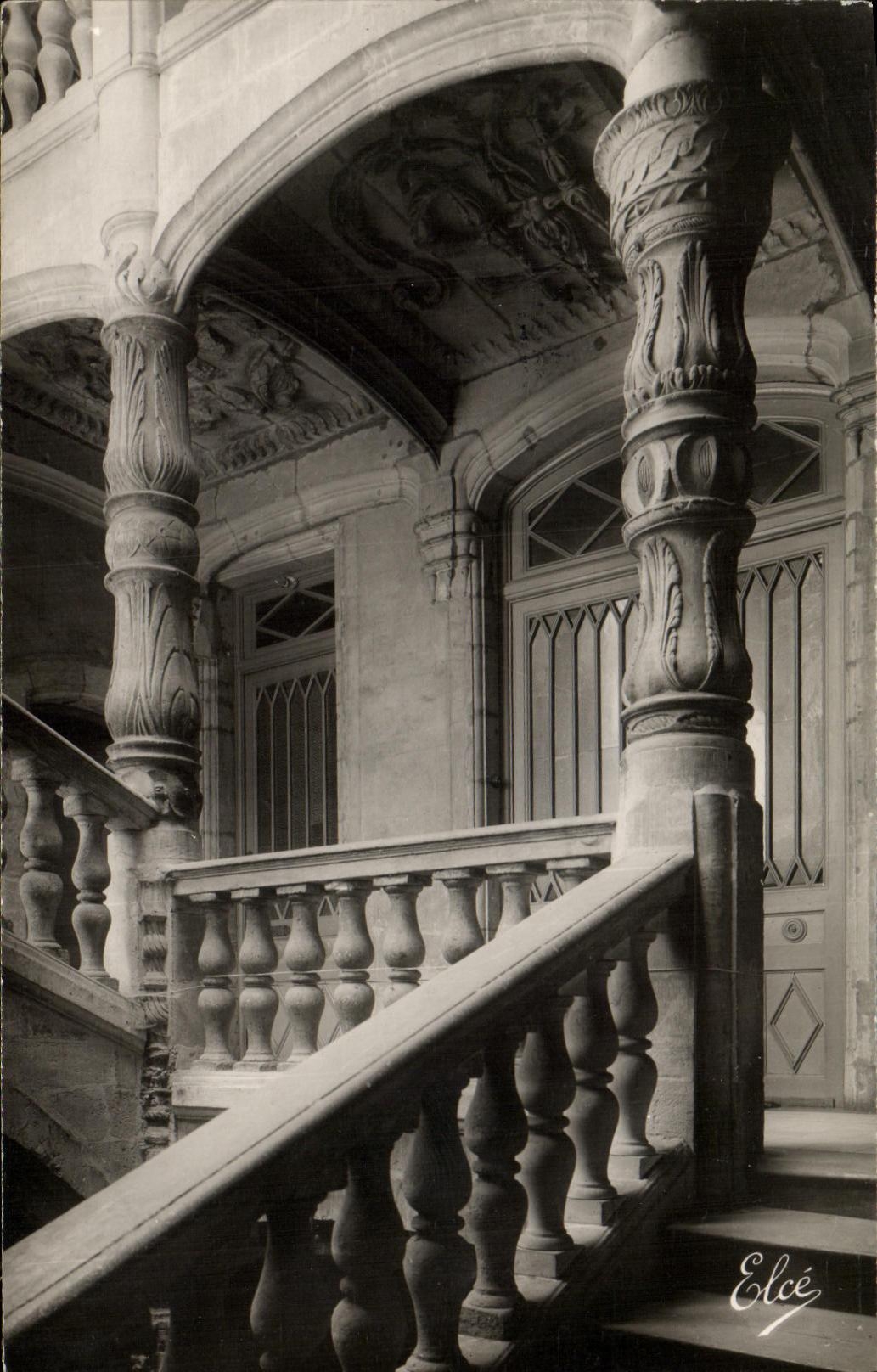 CPA Perigueux Escalier Renaissance