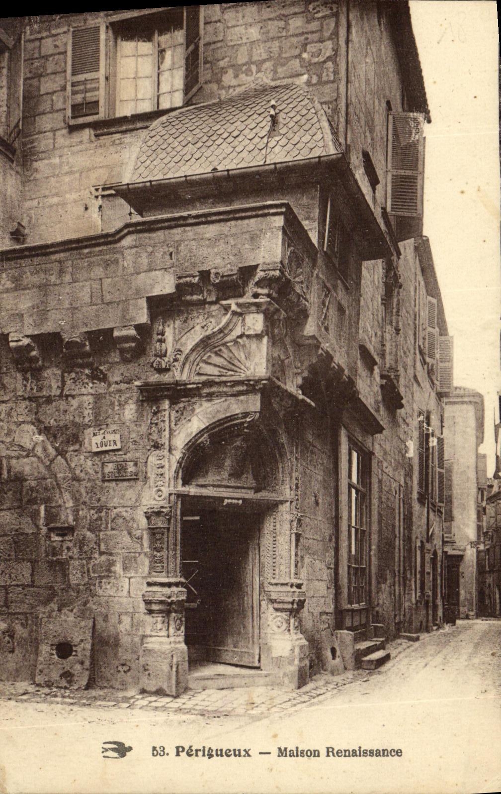 CPA Perigueux Malson Renaissance