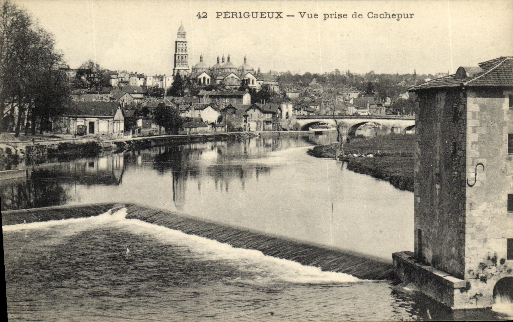 CPA Perigueux Vue Prise de Cachepur