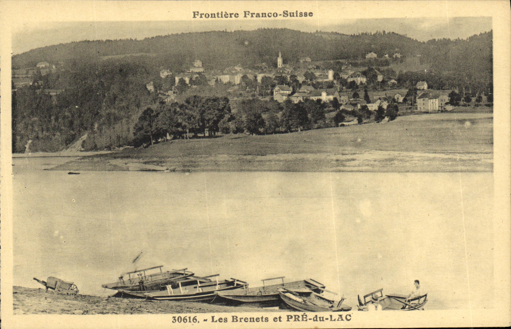 CPA Les Brenets et Pre du Lac