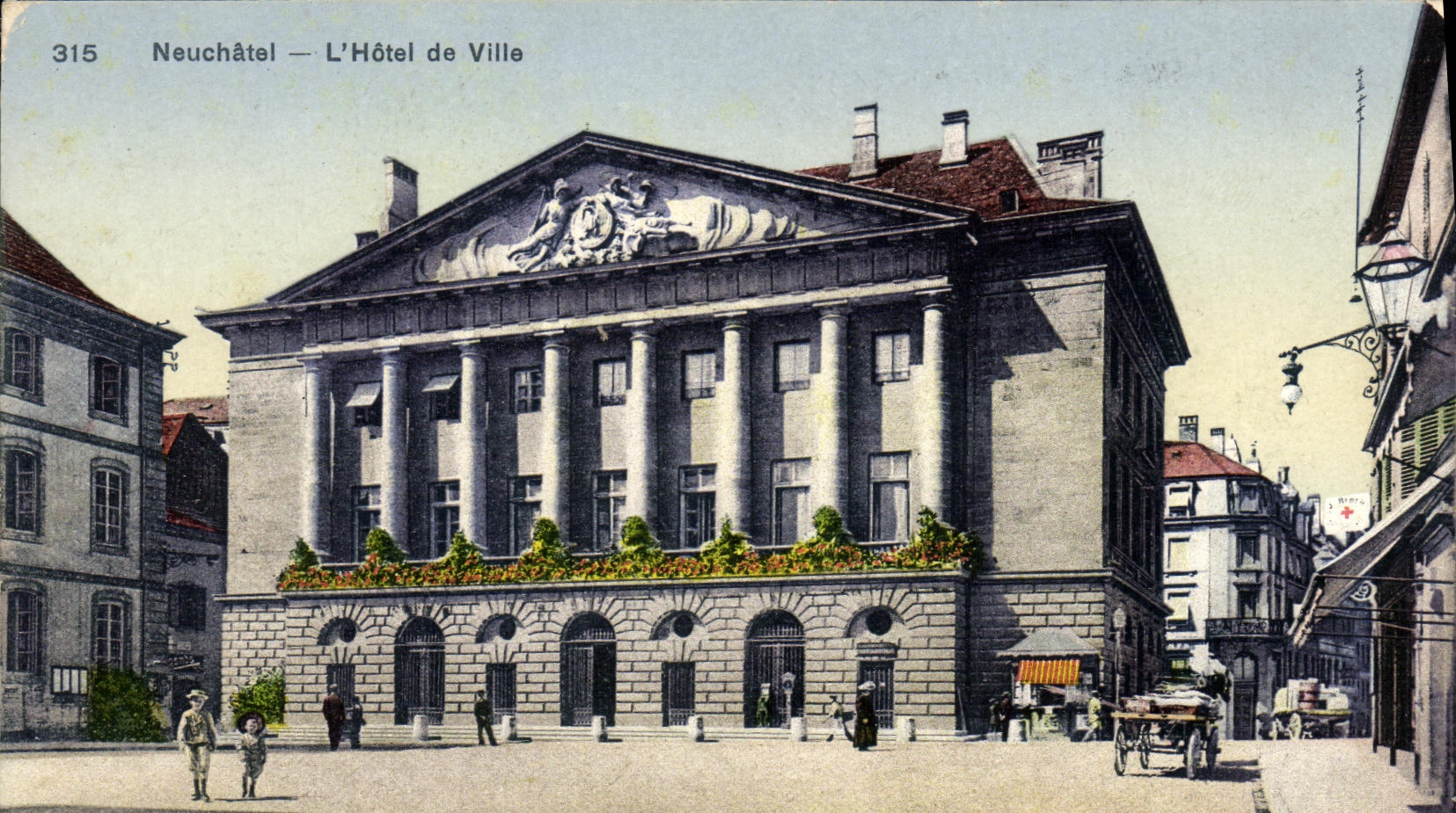 CPM Neuchatel L Hotel de Ville