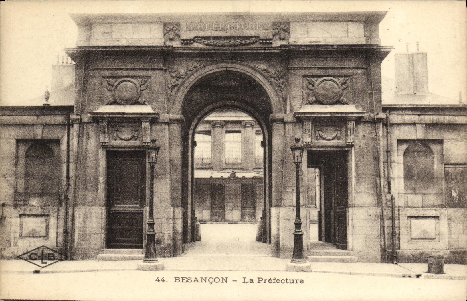 CPA Besancon La Prefecture