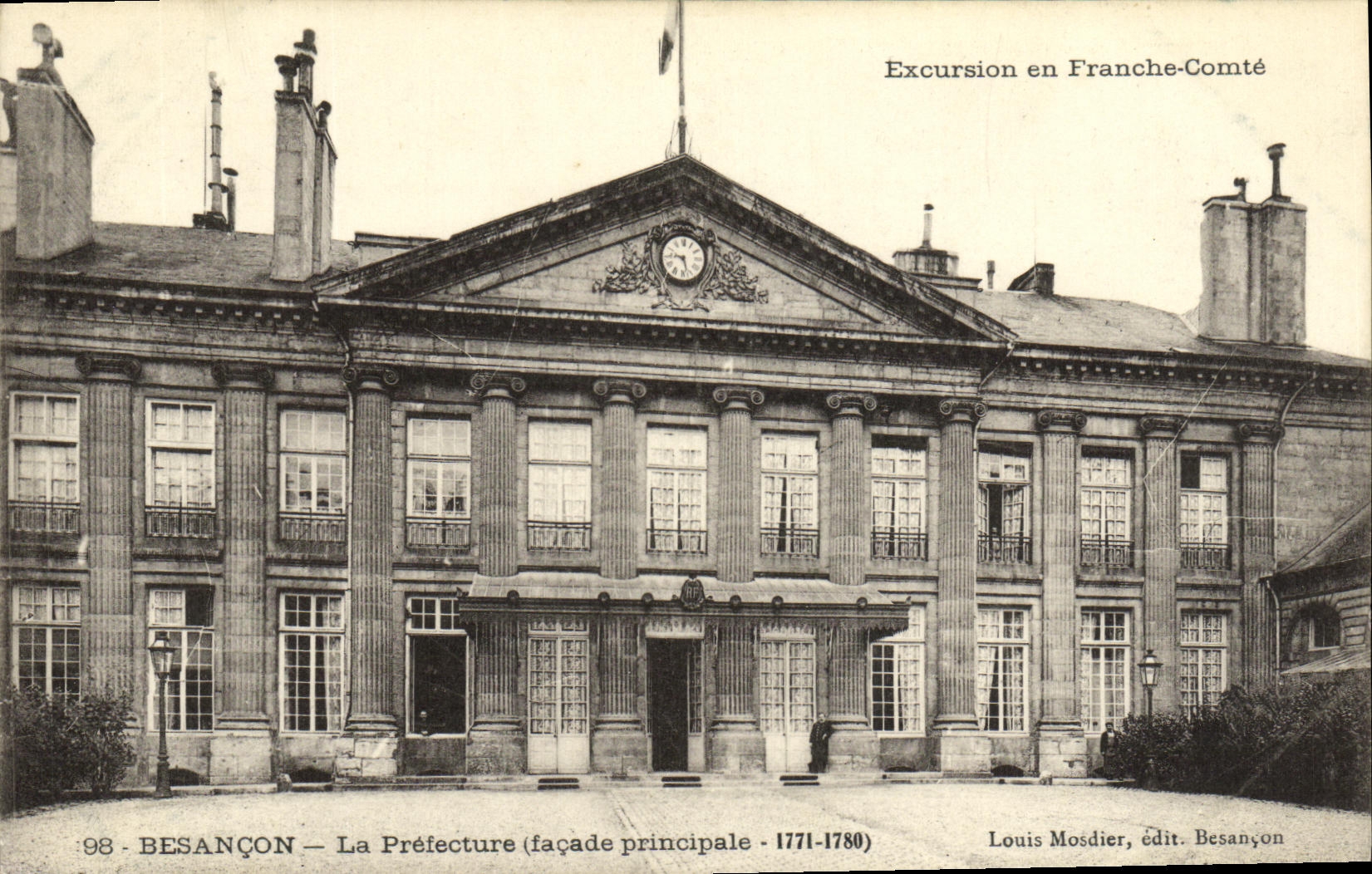 CPA Besancon La Prefecture 