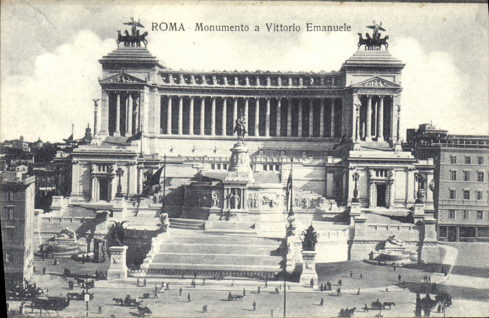 CPA Roma Monumento a Vittorio Emanuele
