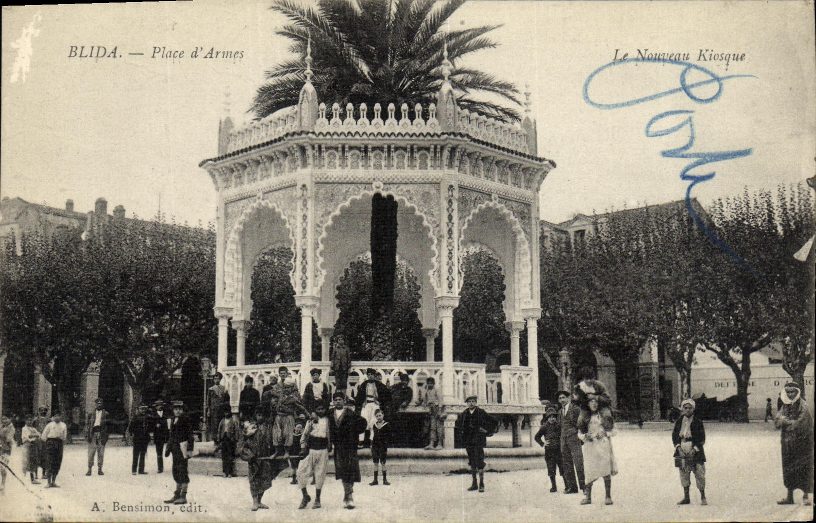 CPA Blida Place D Armes