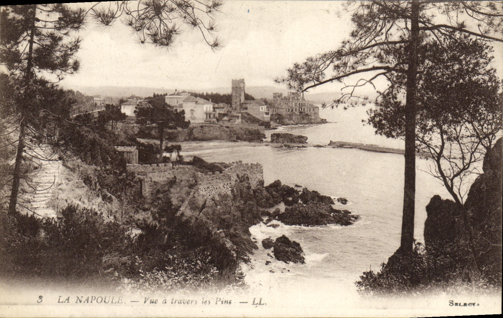 CPA La Napoule Vue A Travers Les Pins