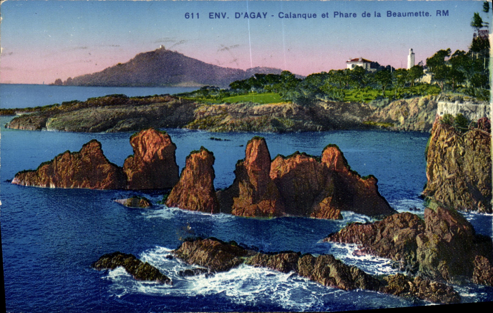 CPA Environs D Agay Calanque et Phare de la Beaumette