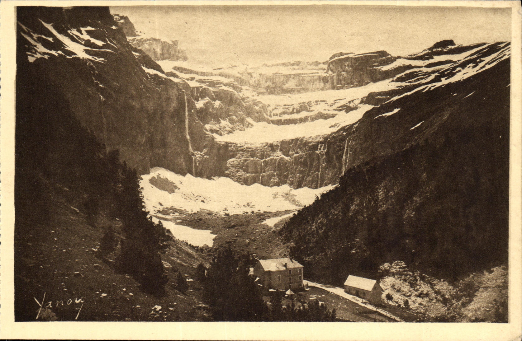 CPA Gavarnie Le Cirque et l hotel su Cirque