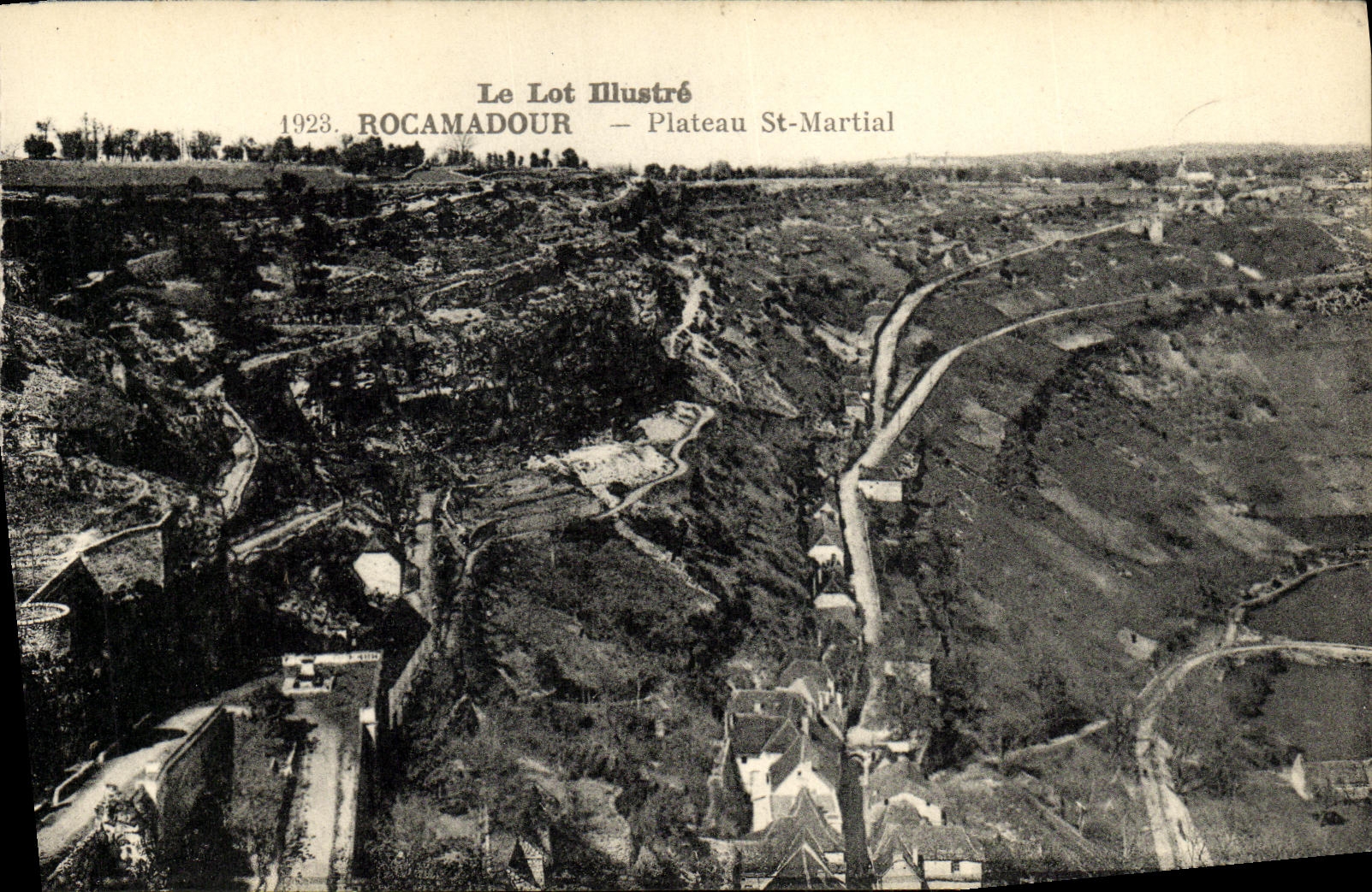 CPA Rocamadour Plateau St Martial