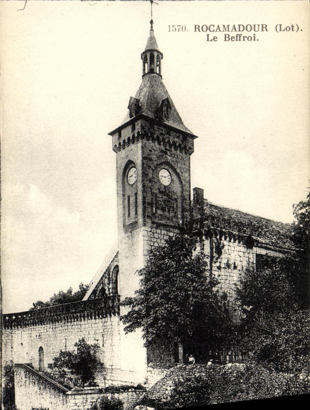 CPA Rocamadour Le Beffroi