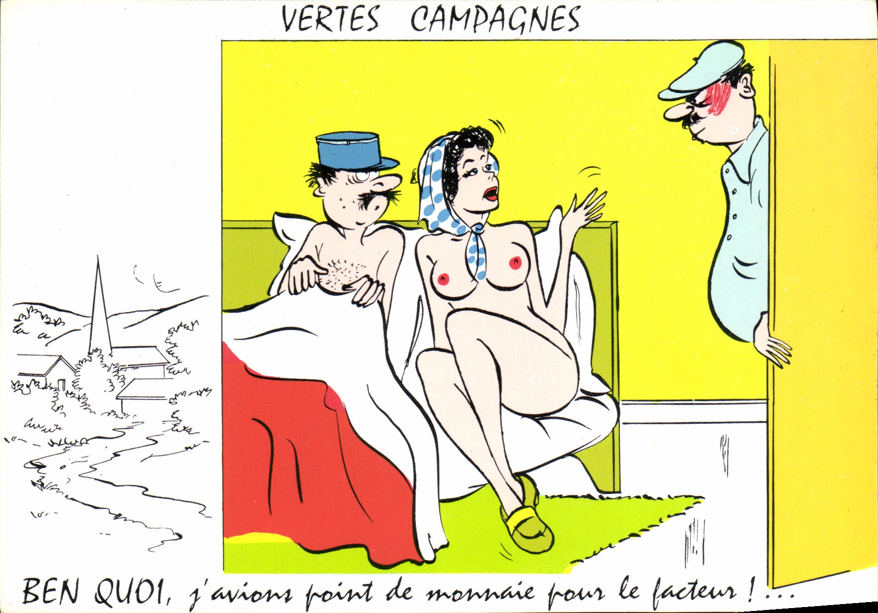 CPM Vertes Campagnes