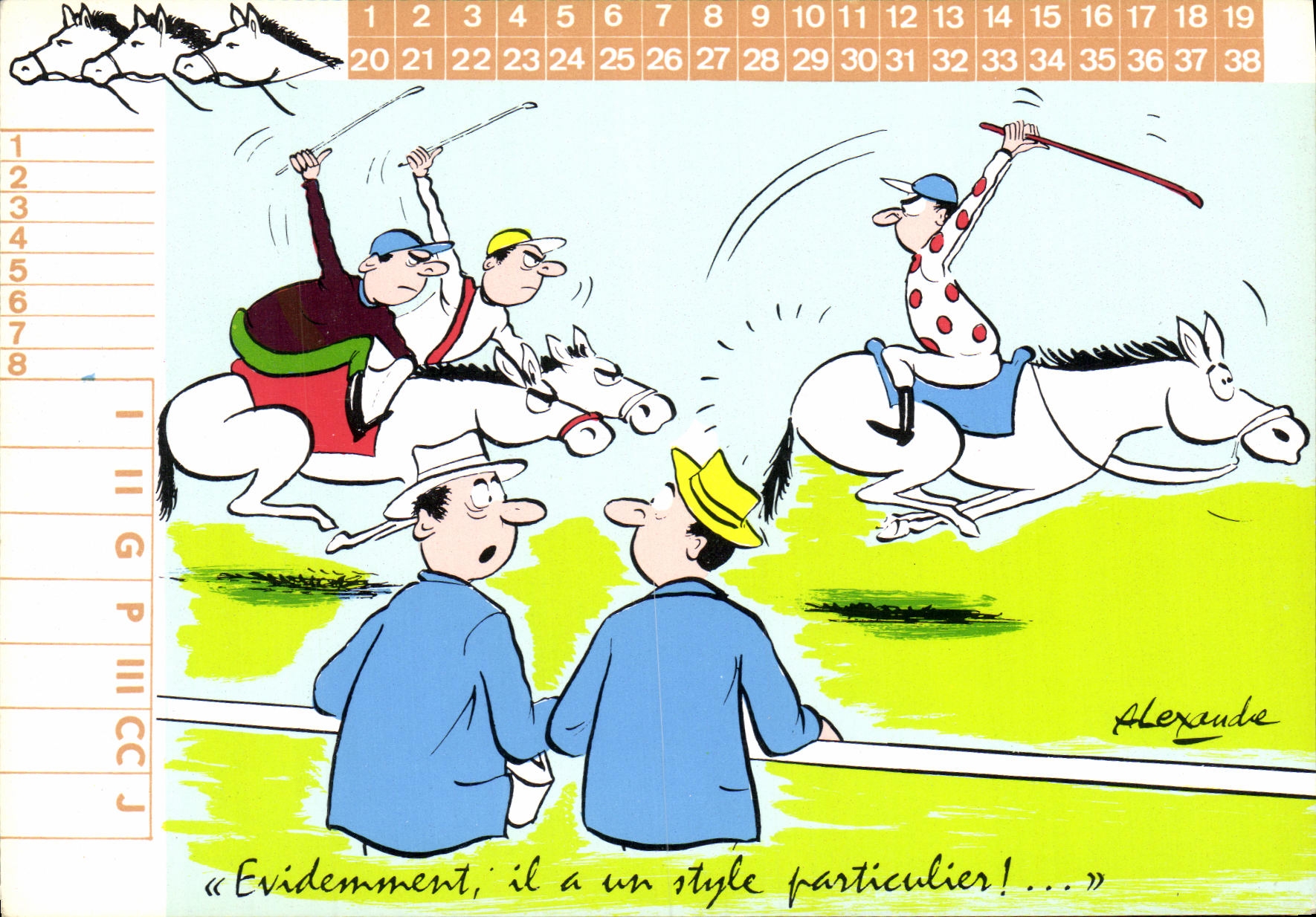 CPM Jockey Hippisme Cheval