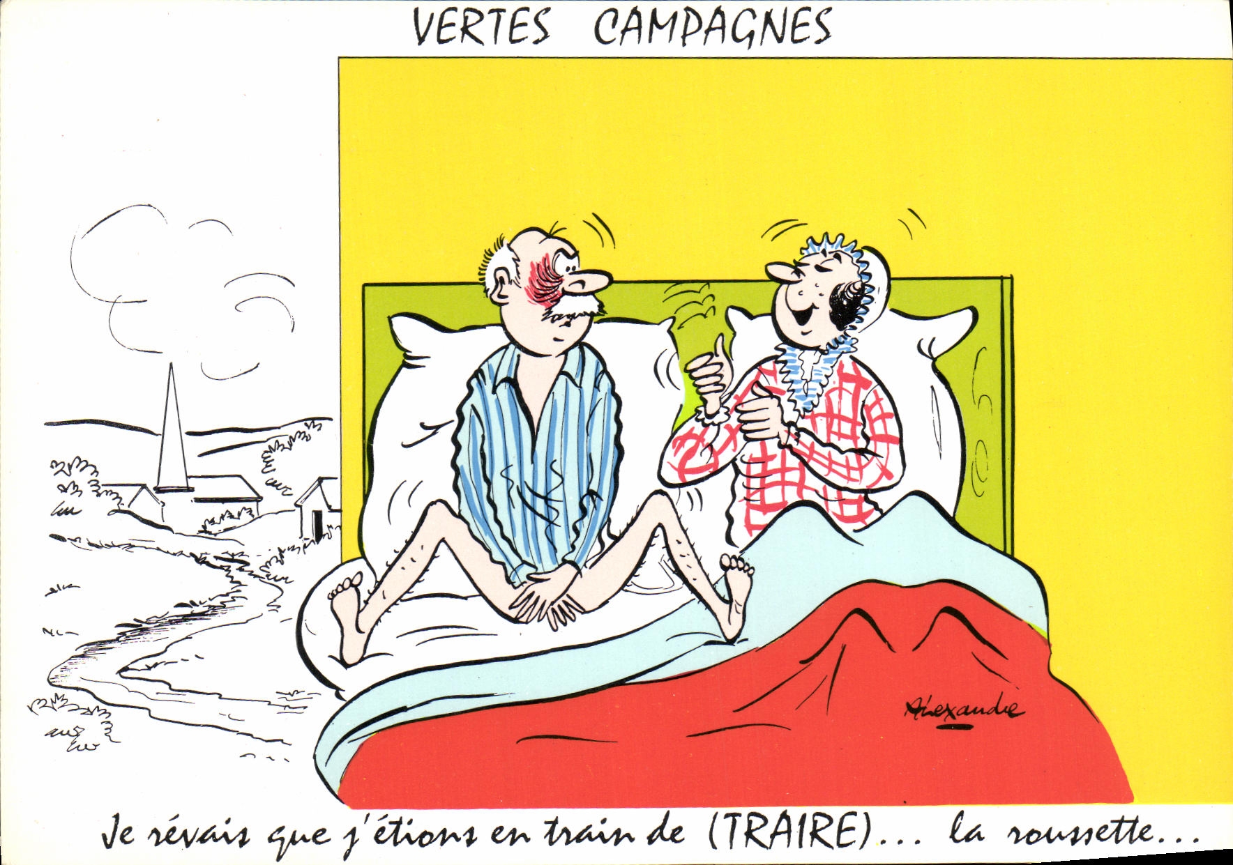 CPM Vertes Campagnes