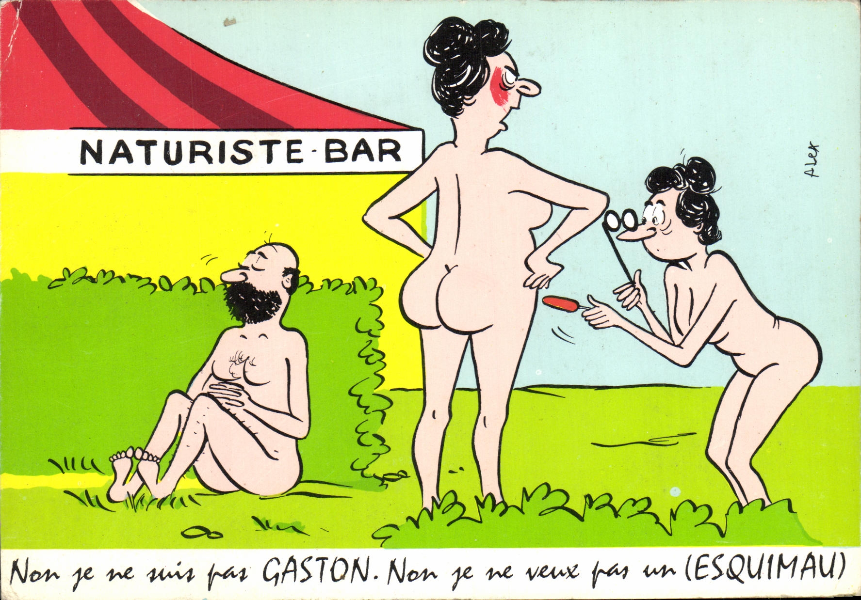 CPM Naturiste Bar