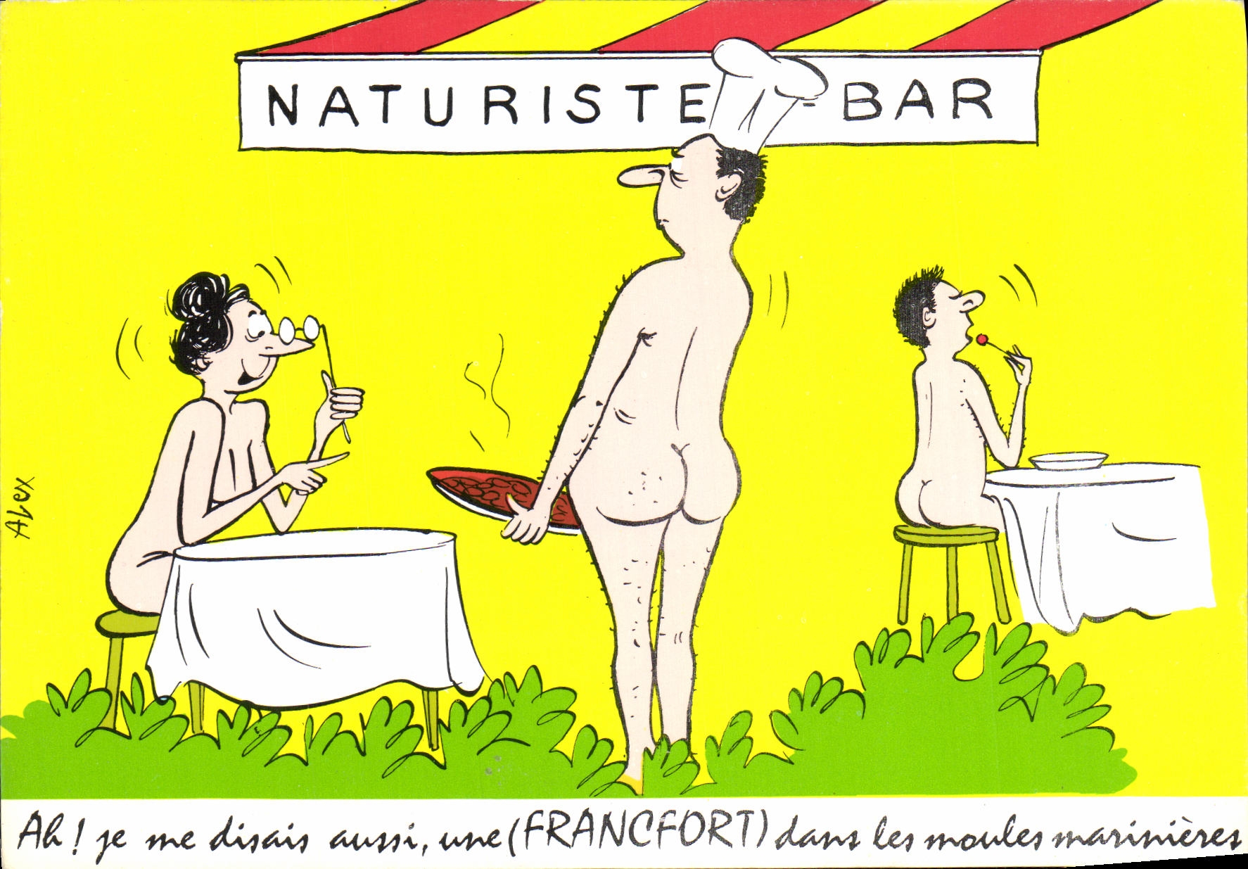 CPM Naturiste Bar