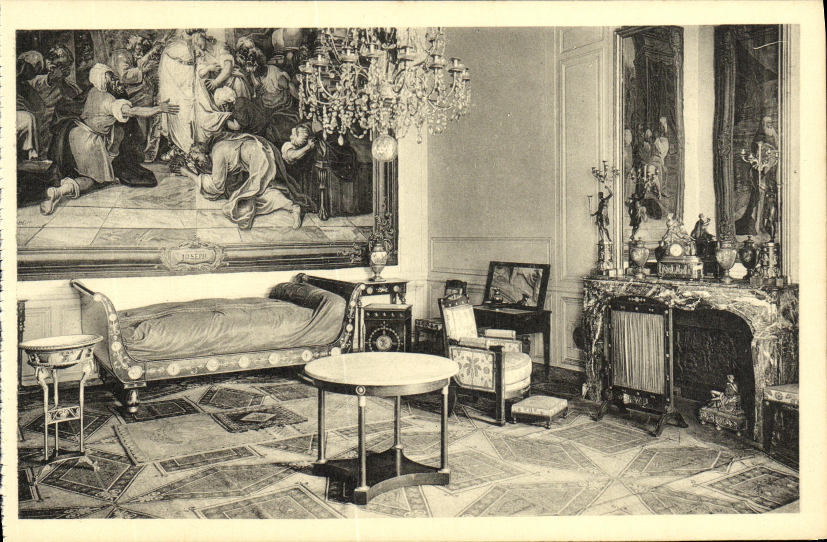 CPA Chateau de Fontainebleau Chambre du Pape