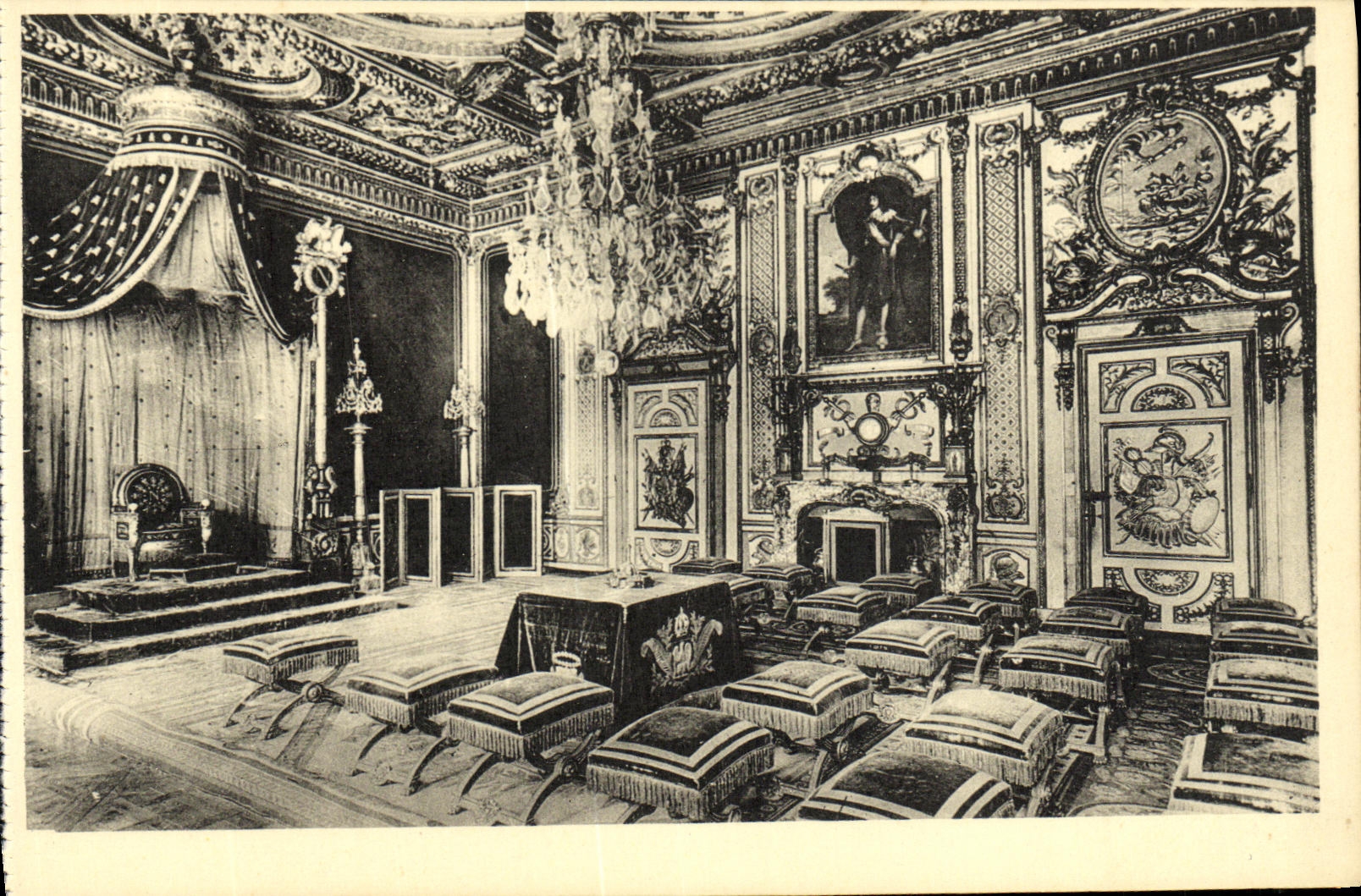 CPA Chateau de Fontainebleau Salle du Trone