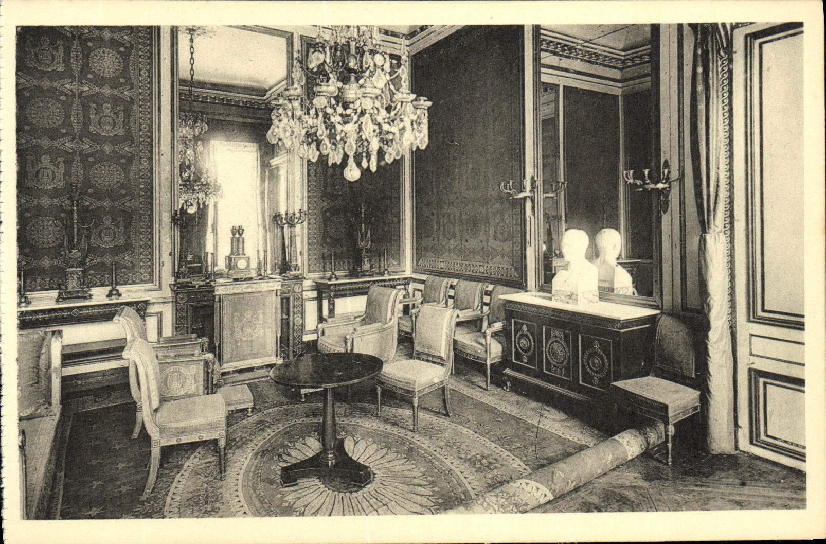 CPA Chateau de Fontainebleau Cabinet de L Abdication