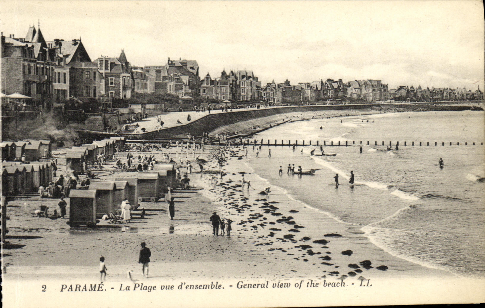 CPA Parame La Plage vue d ensemble