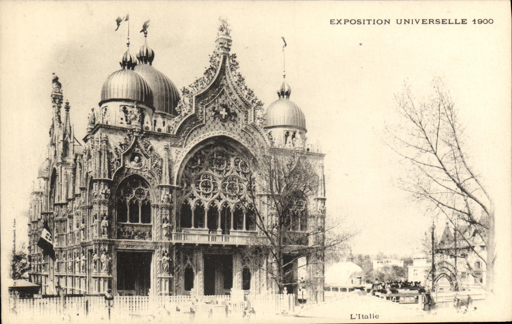 CPA Paris Exposition Universelle de 1900 L Italie
