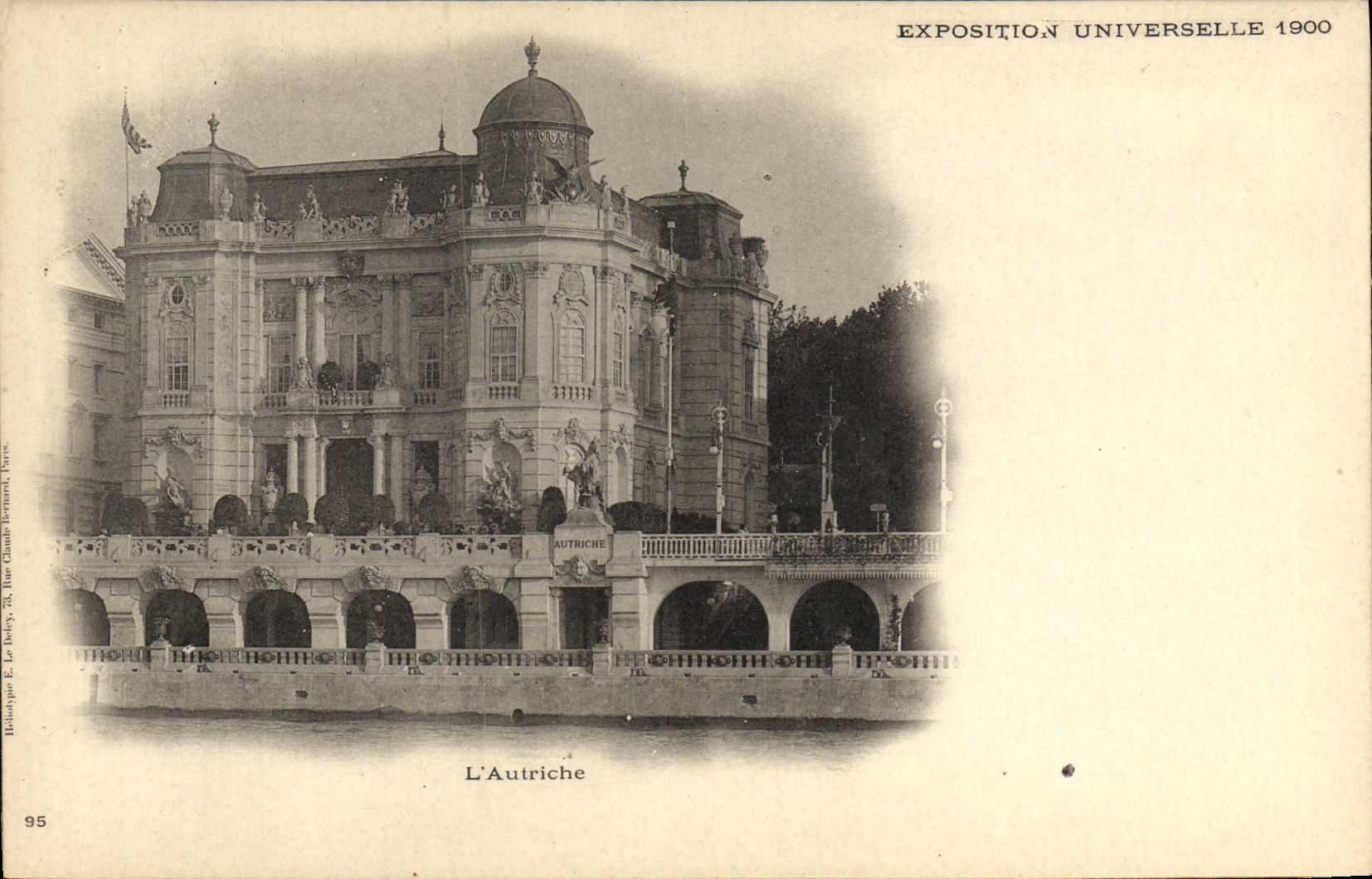 CPA Exposition Universelle Paris 1900 L Autriche