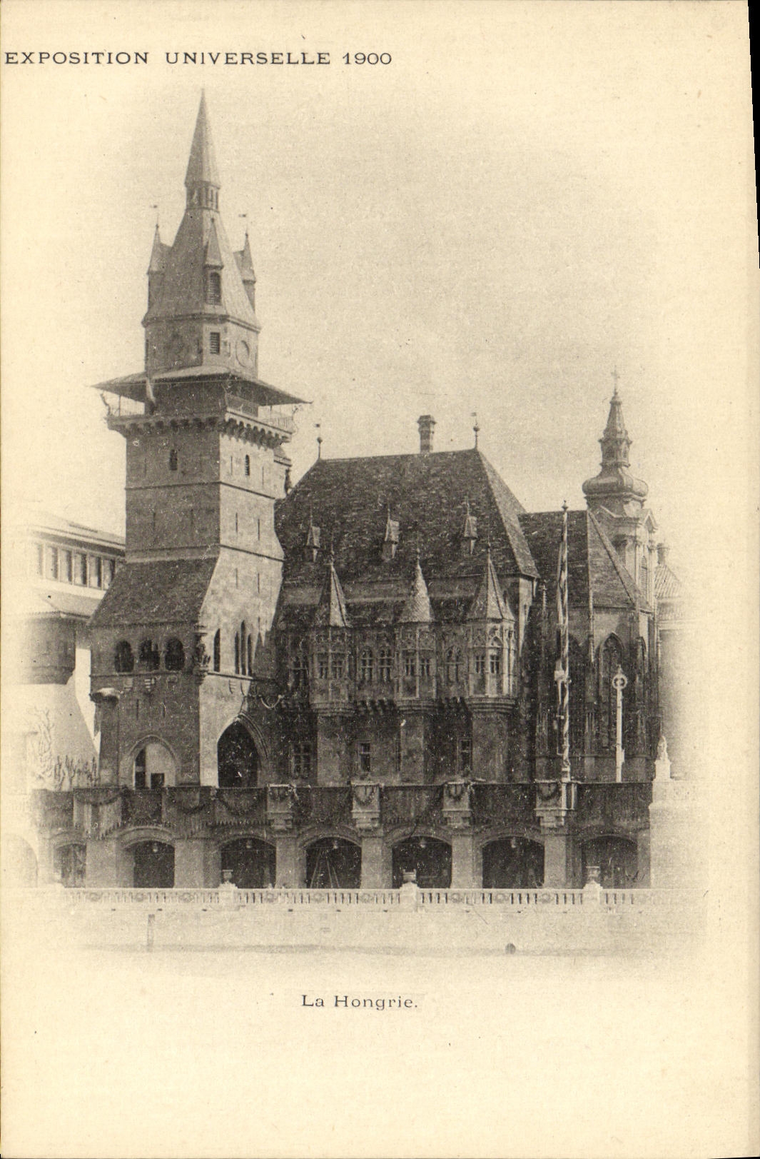 CPA Exposition Universelle 1900 Paris La Hongrie