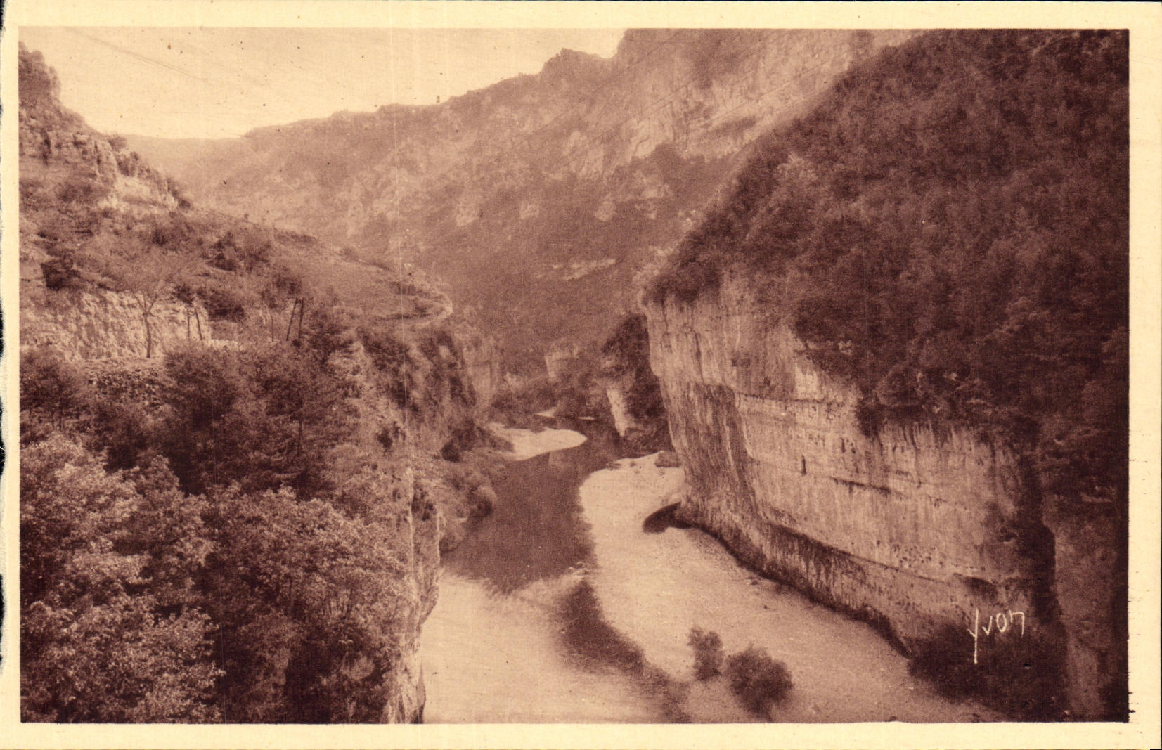 CPA Gorges du Tarn Entree des Detroits