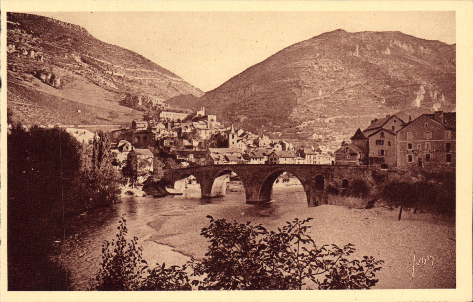 CPA Gorges Du Tarn Sainte Enimie 