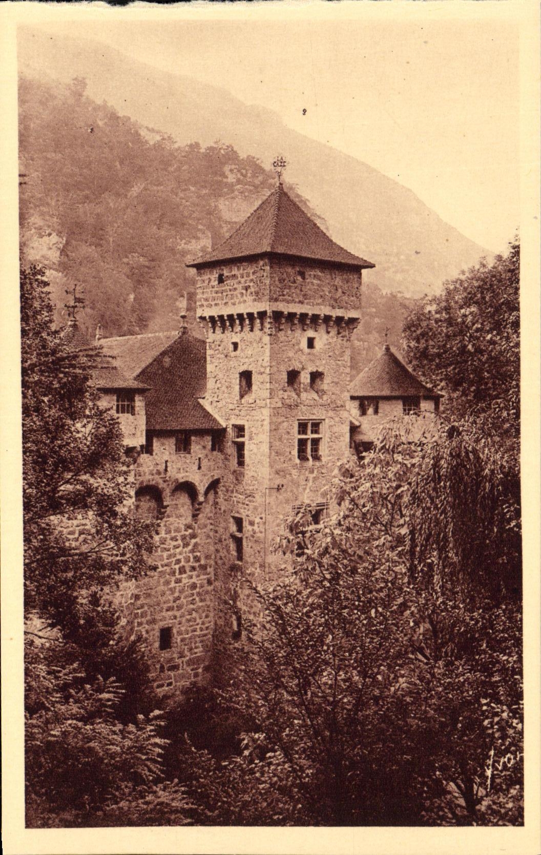 CPA Gorges Du Tarn Le Chateau de La Caze